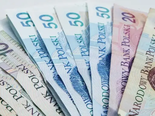 Polskie banknoty 10, 20, 50 i 100 zł. Zastanawiasz się, jaka jest najniższa krajowa na godzinę?