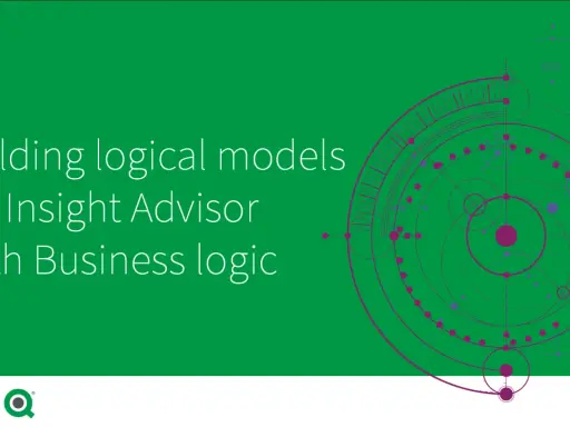 Tworzenie modeli logicznych dla Insight Advisor z wykorzystaniem logiki biznesowej.