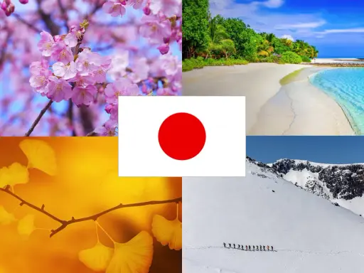 Kirschblüten, Strand, Herbstlaub und Schnee – Japan bietet zu jeder Jahreszeit ein Erlebnis. Frühling und Herbst sind die beste Reisezeit Tokio.