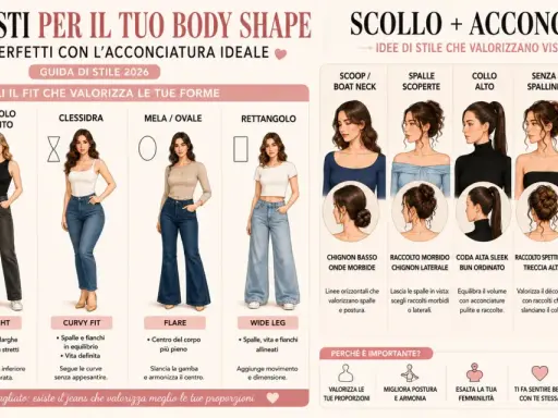 Guida per scegliere il jeans perfetto per il tuo body shape: outfit, body e jeans che valorizzano le tue forme.