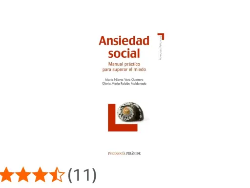 Manual "Ansiedad social: Manual práctico para superar el miedo". Explica qué es la ansiedad social y cómo afrontarla.