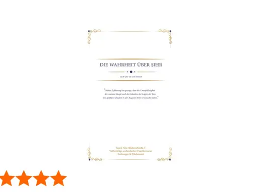 Die Wahrheit über Sīhr, nach Koran und Sunnah. Ein Buch, das die Gefahren von schwarzer Magie arabisch beleuchtet.