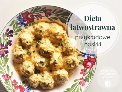 Pyszne klopsiki w sosie śmietanowym, idealne do diety łatwostrawnej. Przepisy na takie dania pomagają w rekonwalescencji.