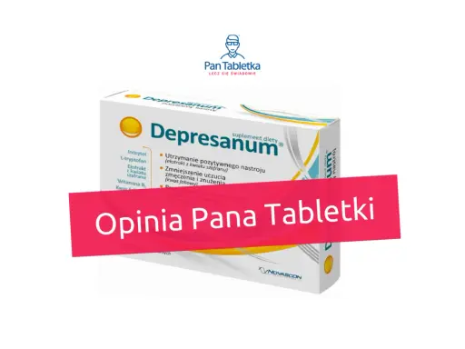 Depresanum - suplement diety, który może pomóc w utrzymaniu pozytywnego nastroju. Dostępne tabletki antydepresyjne bez recepty.