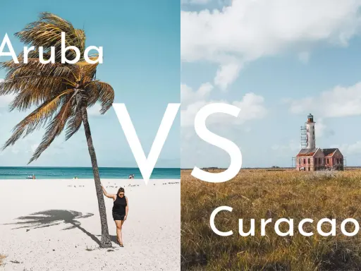 Aruba vs. Curacao: Palmenstrand und einsamer Leuchtturm. Eine Reise zu den ABC-Inseln.