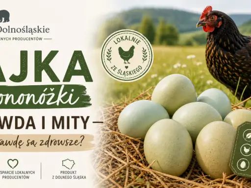 Jajka zielononóżki – prawda i mity. Czy są zdrowsze? Poznaj sekrety tych wyjątkowych jajek od lokalnych producentów.