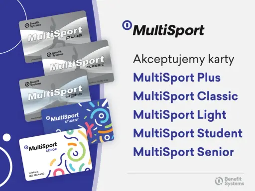 Karty MultiSport Plus, Classic, Light, Student i Senior.