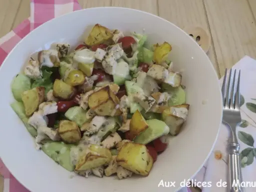 Salade de pommes de terre au poulet : l'astuce pour qu'elle ne soit jamais sèche !