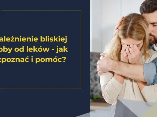 Mężczyzna pociesza płaczącą kobietę. Obraz ilustruje uzależnienie psychiczne przykłady, jak rozpoznać i pomóc bliskiej osobie.