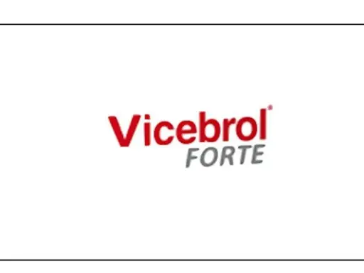 Logo Vicebrol Forte. Preparat ten pomaga w poprawie krążenia mózgowego i funkcji poznawczych.