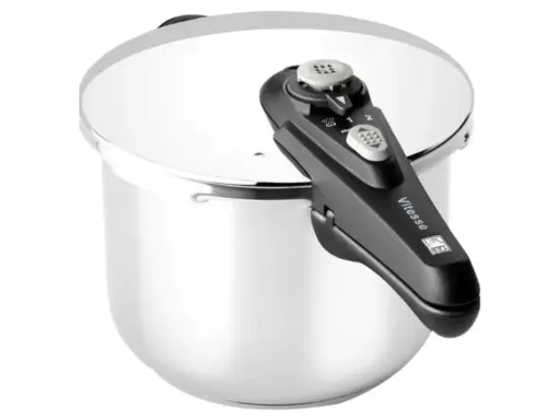 Olla a presión Vitesse, ideal para entender la diferencia entre olla express y olla a presión. Cocina rápido y seguro.