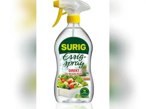 SURIG Essig-Spray: eine praktische Anwendung für die gute Küche. Mit diesem Essig-Spray verfeinern Sie Salate und Speisen im Handumdrehen.