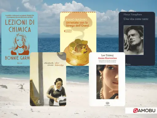 Libri da leggere sotto l'ombrellone: "Lezioni di Chimica", "Un'estate con la Strega dell'Ovest", "Una vita come tante", "Olive Kitteridge" e "Anna Karenina".