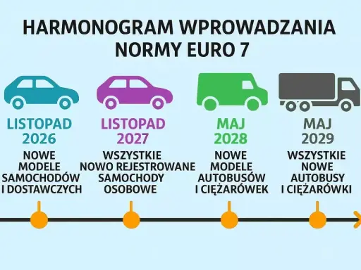 Normy Euro dla ciężarówek: Limity, e-TOLL, SCT i Euro 7 w Polsce