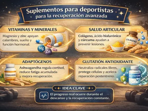 Guía de vitaminas y minerales para deportistas: rinde al máximo