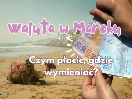 Maroko: euro czy dolary? Na plaży z wielbłądem trzymam dirhamy. Czym płacić i gdzie wymieniać?