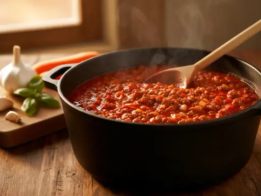 Idealny sos boloński: przepis na autentyczne ragù krok po kroku
