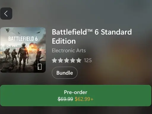 Battlefield 6 Standard Edition, dostępny w przedsprzedaży. Zdobądź ten tytuł z Game Pass!