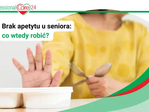 Nagły brak ochoty na słodkie u seniora? Dłoń odrzuca posiłek, widelcem i łyżką.