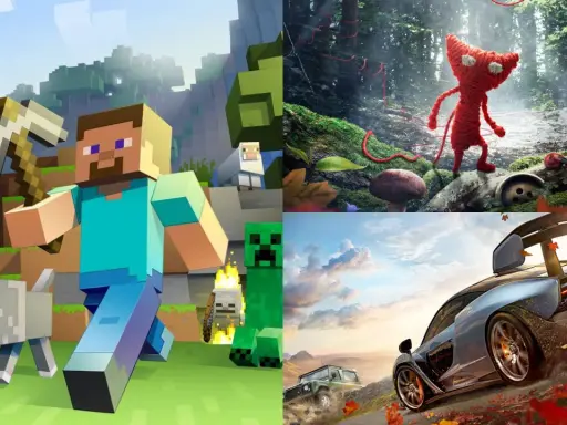 Minecraft, Unravel, Forza Horizon – świetne gry dla dzieci Steam, które rozbudzą wyobraźnię i dostarczą emocji.