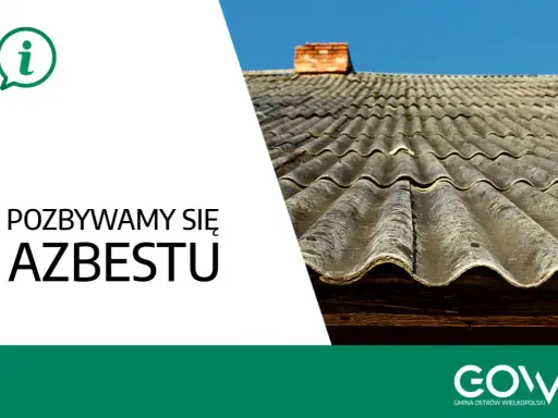 Pozbywamy się azbestu. Stary, falisty dach z eternitu, symbolizujący problem, co to jest azbest i jak go usunąć.