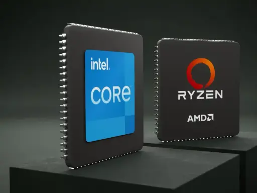 Procesory Intel Core i AMD Ryzen obok siebie. Który procesor lepszy? Dylemat gracza i entuzjasty PC.