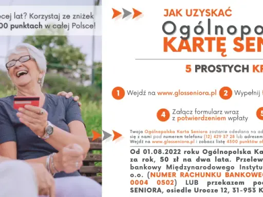 Szczęśliwi seniorzy z kartą, która daje zniżki w 4300 punktach w całej Polsce. Jak uzyskać Ogólnopolską Kartę Seniora?