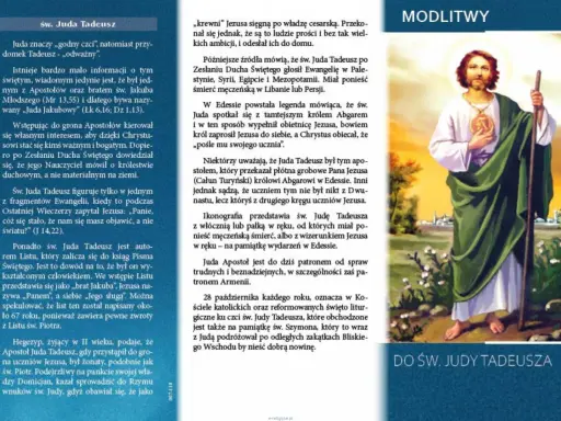 Modlitwa za małżeństwo w kryzysie do św. Judy Tadeusza, patrona spraw trudnych.