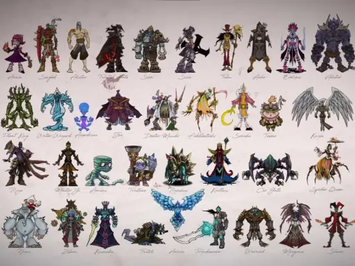 Kolekcja lol postacie 2012: Annie, Singed, Alistar, Sion, Sivir, Ashe, Evelynn, Plant King, Jax, Doctor Mundo, Fiddlesticks, Soraka, Teemo, Ryze, Master Yi, Amumu, Tristana, Rammus, Karthus, Cho'Gath, Spider Queen, Nunu, Zilean, Kassadin, Twitch, Anivi...