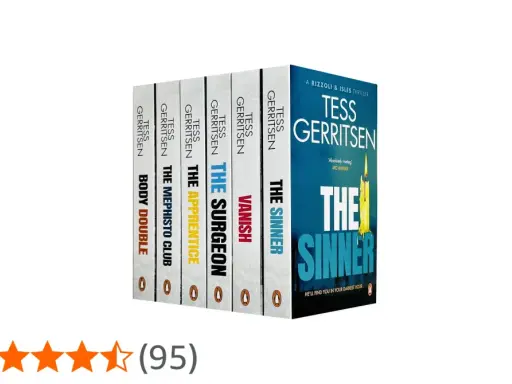 I Rizzoli & Isles di Tess Gerritsen in ordine cronologico: Body Double, The Mephisto Club, The Apprentice, The Surgeon, Vanish, The Sinner.