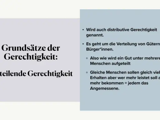 Aristoteles' Gerechtigkeit: austeilende Gerechtigkeit erklärt die Verteilung von Gütern, wo jeder das Angemessene erhält.