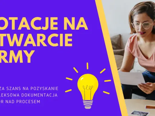 Dotacja z urzędu pracy na otwarcie firmy. Analiza szans, dokumentacja i nadzór nad procesem. Kobieta z tatuażem analizuje dokumenty.