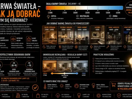 Jasność żarówki LED na zdjęciu jest neutralna, idealna do pracy i nauki.