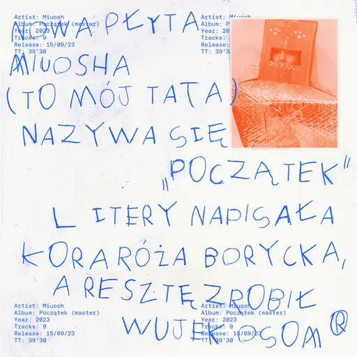 Początek • Cały album • Wszystkie utwory • Wykonawca