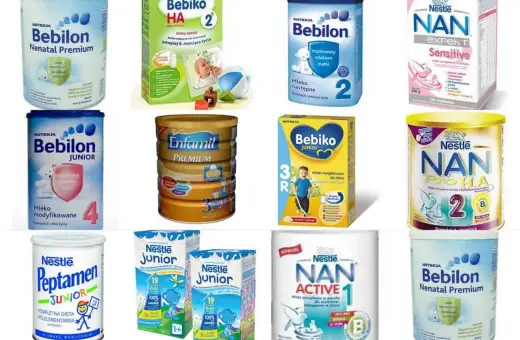 Wybór mleka początkowego: Bebilon, Bebiko, NAN, Enfamil – jakie mleko początkowe polecają pediatrzy? Różne rodzaje dla niemowląt i starszych dzieci.