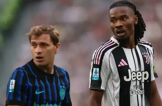 Piłkarze Interu i Juventusu na boisku. Zacięta rywalizacja w Serie A, gdzie rankingi inter mediolan – juventus są kluczowe.