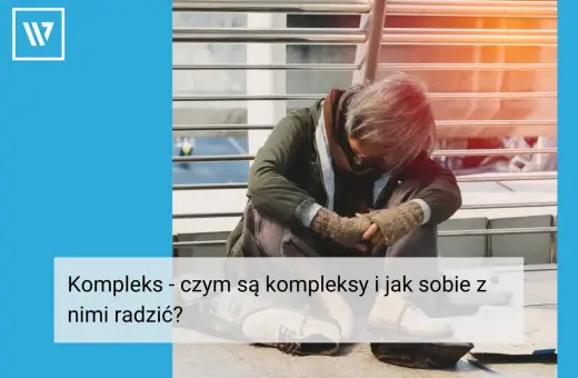 Samotny mężczyzna siedzi skulony, zastanawiając się, co to kompleksy i jak sobie z nimi radzić.