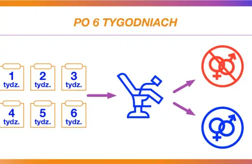 Po 6 tygodniach połogu wizyta u lekarza może oznaczać powrót do aktywności seksualnej lub jej brak, zależnie od zaleceń.