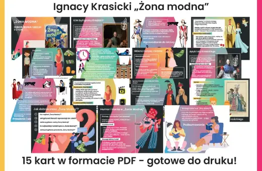 Ignacy Krasicki „Żona modna” – humor, ironia i lekcja o życiu. Poznaj historię kobiety, dla której moda jest wszystkim.