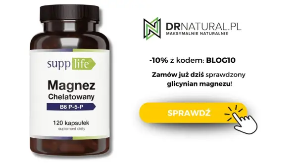 Suplement diety z magnezem chelatowanym. Zamów dziś sprawdzony glicynian magnezu! -10% z kodem BLOG10.
