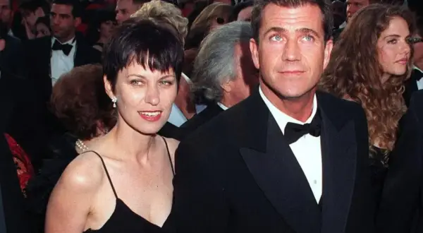 Mel Gibson i jego żona Robyn, która wygrała sprawę w sądzie o podział majątku po głośnym rozwodzie, na gali.