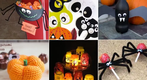 Manualidades de Halloween: arañas, murciélagos, calabazas y linternas. ¡Ideas divertidas para hacer en Halloween!