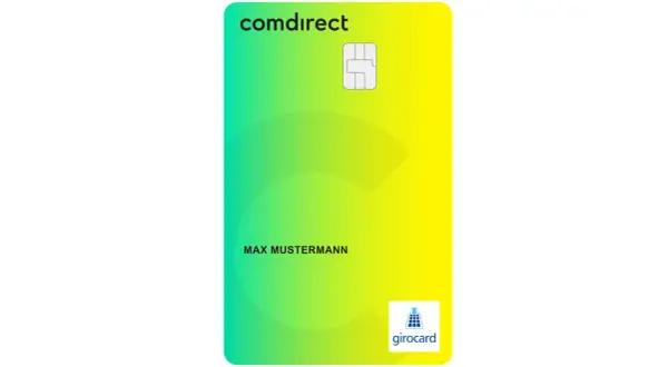 comdirect Girocard mit Chip für Max Mustermann. Positive comdirect erfahrungen sind mit dieser Karte möglich.