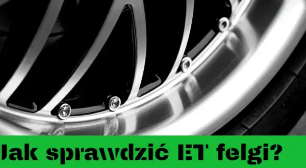 Zbliżenie na felgę samochodową z widocznymi śrubami i oponą.