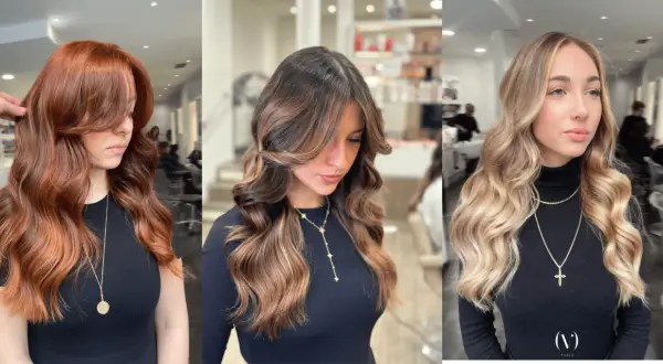 Trois femmes aux cheveux ondulés : rousse, brune et blonde. Découvrez comment onduler ses cheveux pour un look glamour.