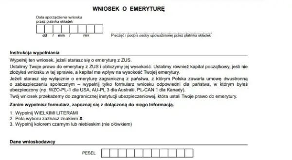 Kto pomoże mi wypełnić wniosek o emeryturę? Sprawdź, jak to zrobić!