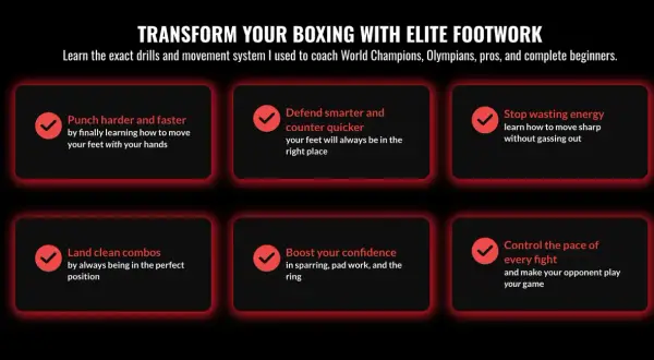 Transform your boxing with elite footwork. Learn to punch harder, defend smarter, and control the fight with superior movement.
