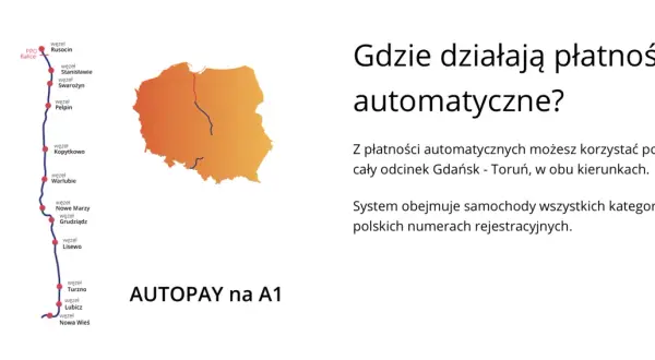 Jak się płaci za autostradę A1? Poznaj wszystkie metody opłat