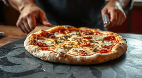 Chrupiący spód pizzy: Papier vs. kamień poznaj sekret!