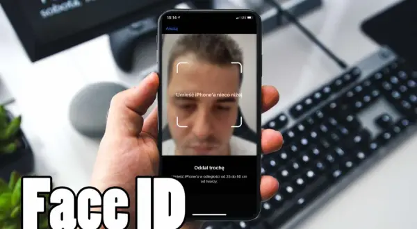 Face ID na iPhonie nie działa? Na ekranie telefonu komunikat "Umieść iPhone'a nieco niżej" i "Oddal trochę".